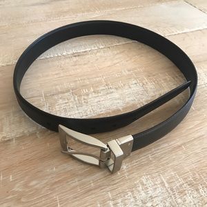 Leather belt